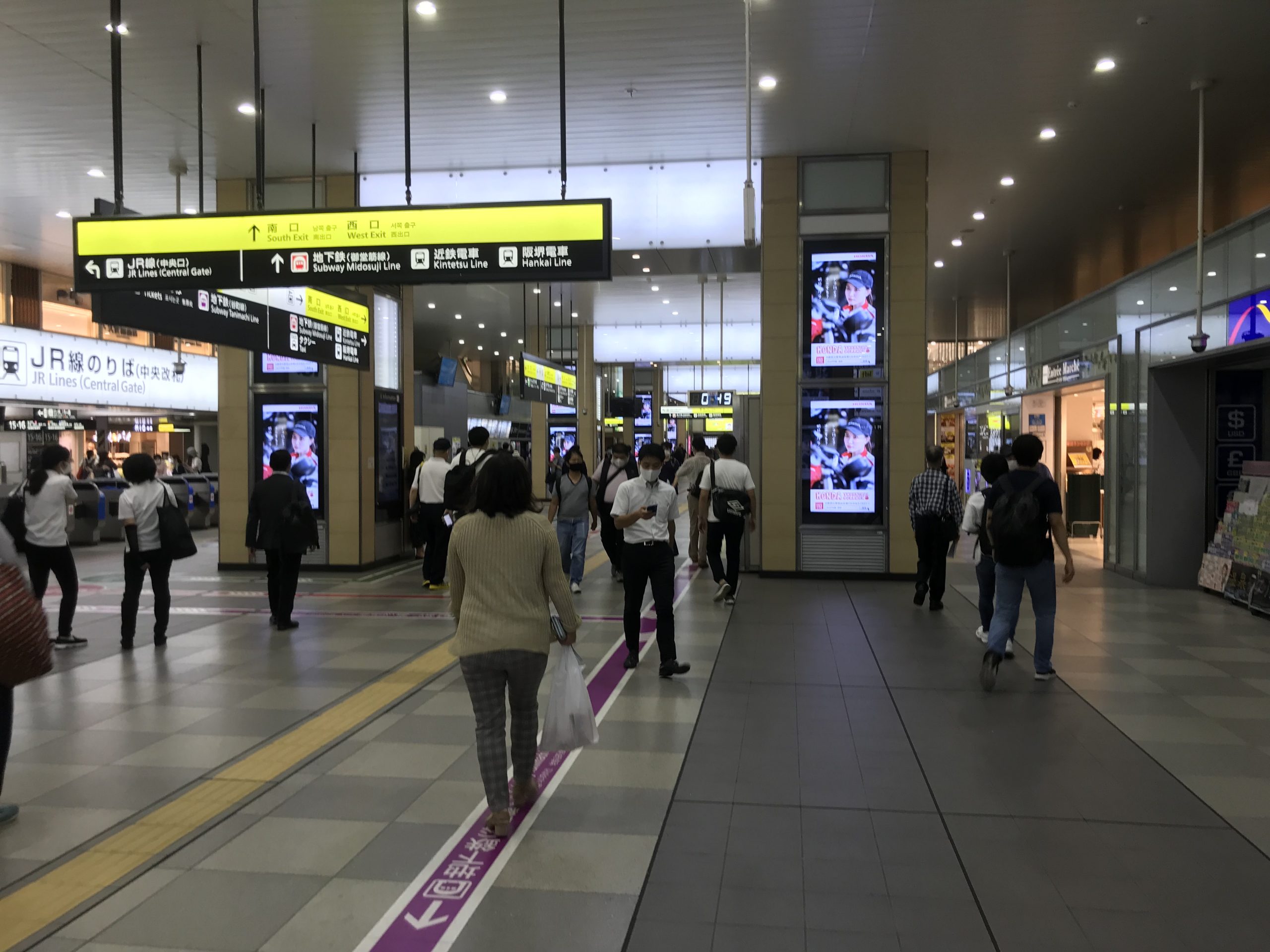 【放映開始】JR天王寺駅でのデジタルサイネージ広告