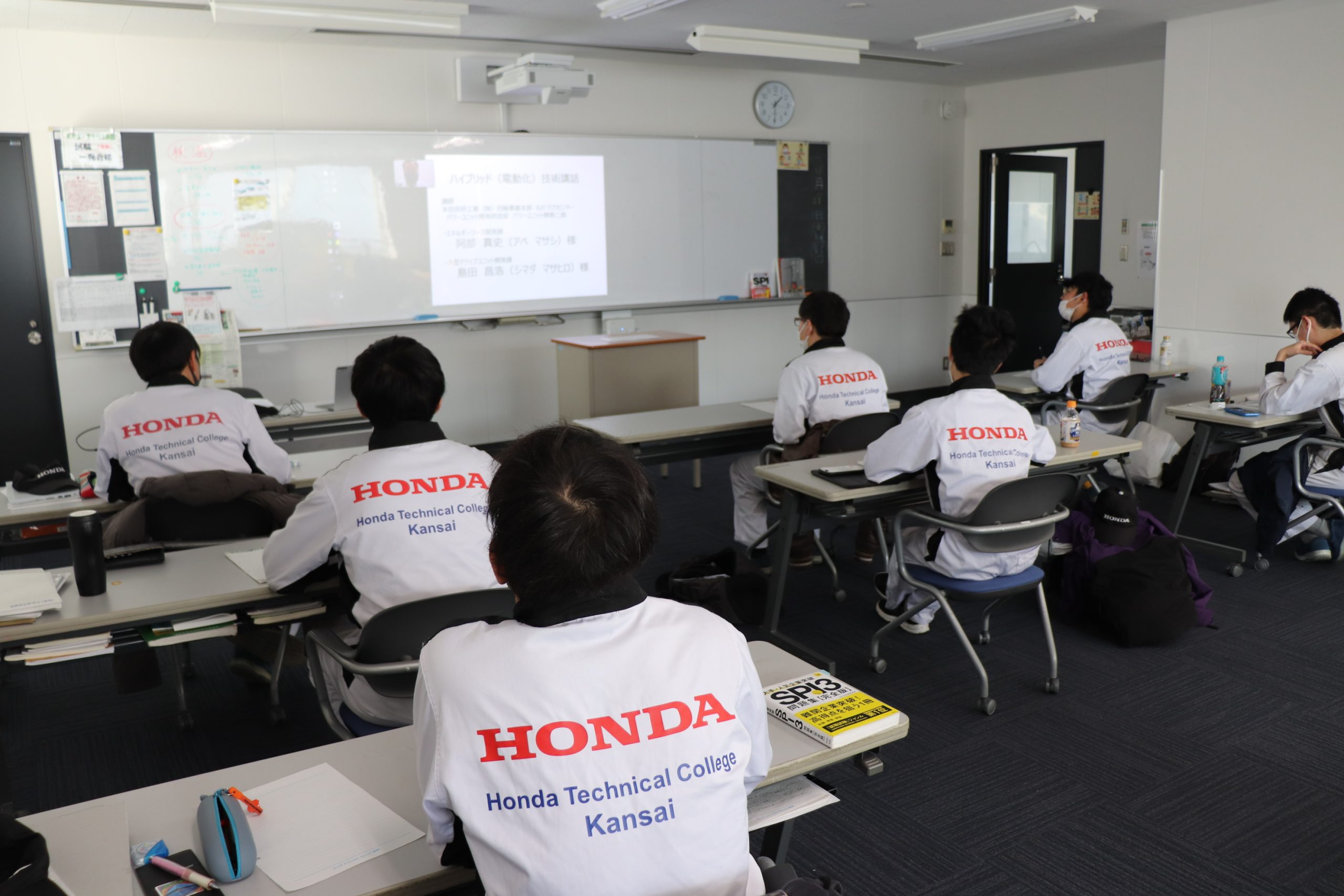 【ONLINE授業】Hondaのハイブリッド・電動化技術の講話